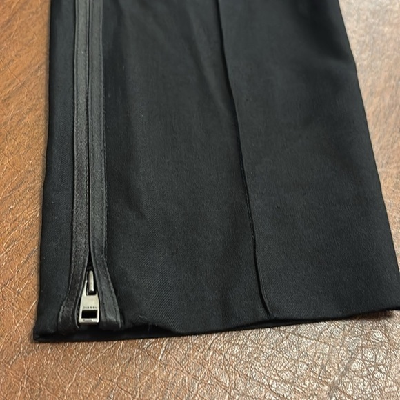 Diesel Slim Fit Black Slacks Pants Size 24 - Picture 4 of 8